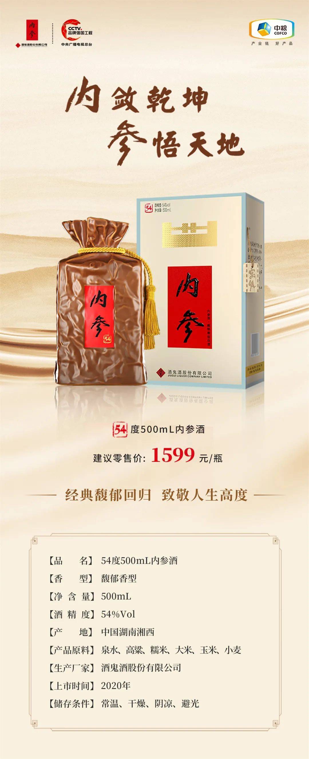 最終値下】中国白酒酒鬼酒内参500ml × 2本-