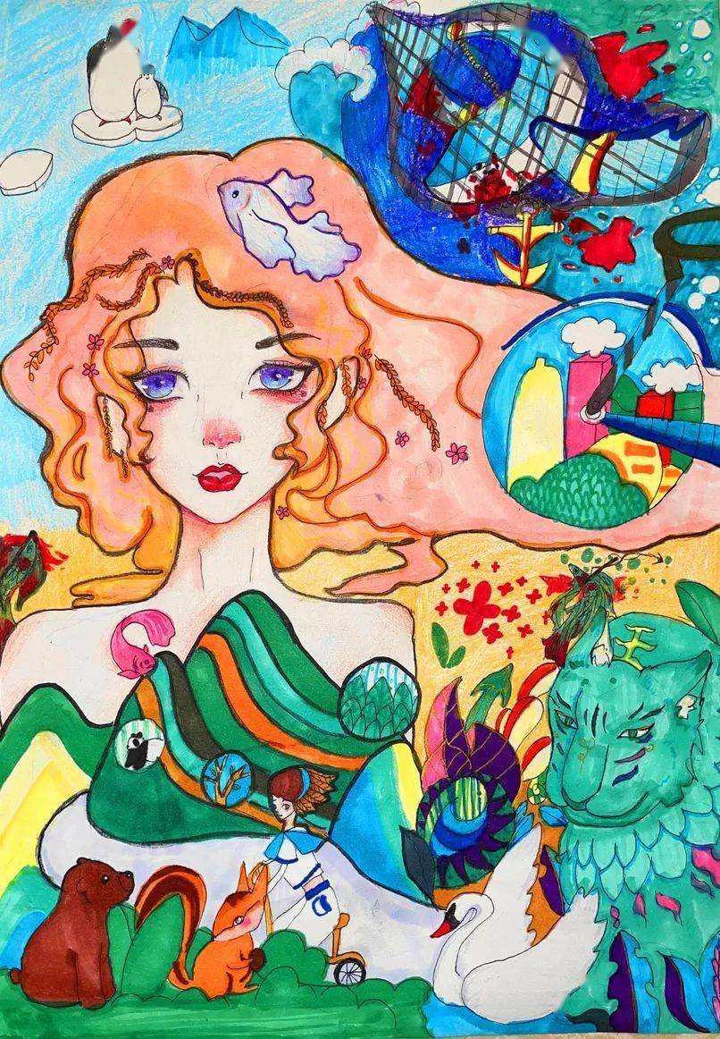 更加美丽学校:二七区兴华街第二小学作者:杨锦霖 辅导老师:魏秋玲编