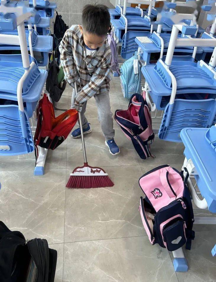 【未央教育】【前进教育集团·永泰校区 】扫地有学问 你我一起来