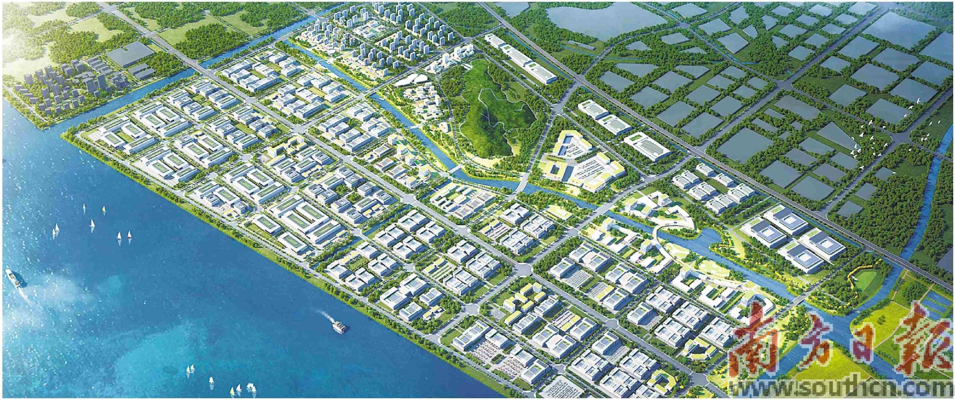 珠海富山工业园规划图图片