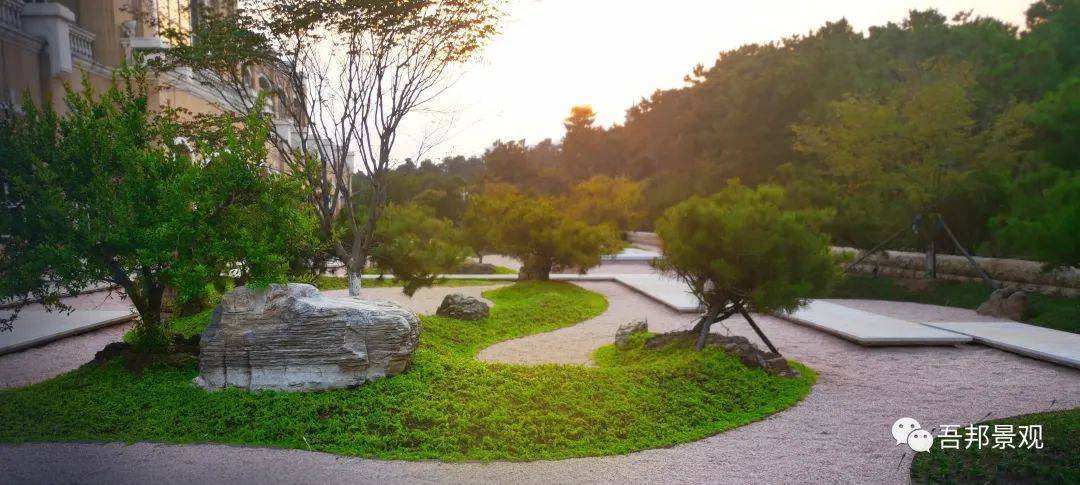 侘寂东方:河北迁安市燕鑫公益公园枯山水庭院景观设计_the_frozen_is