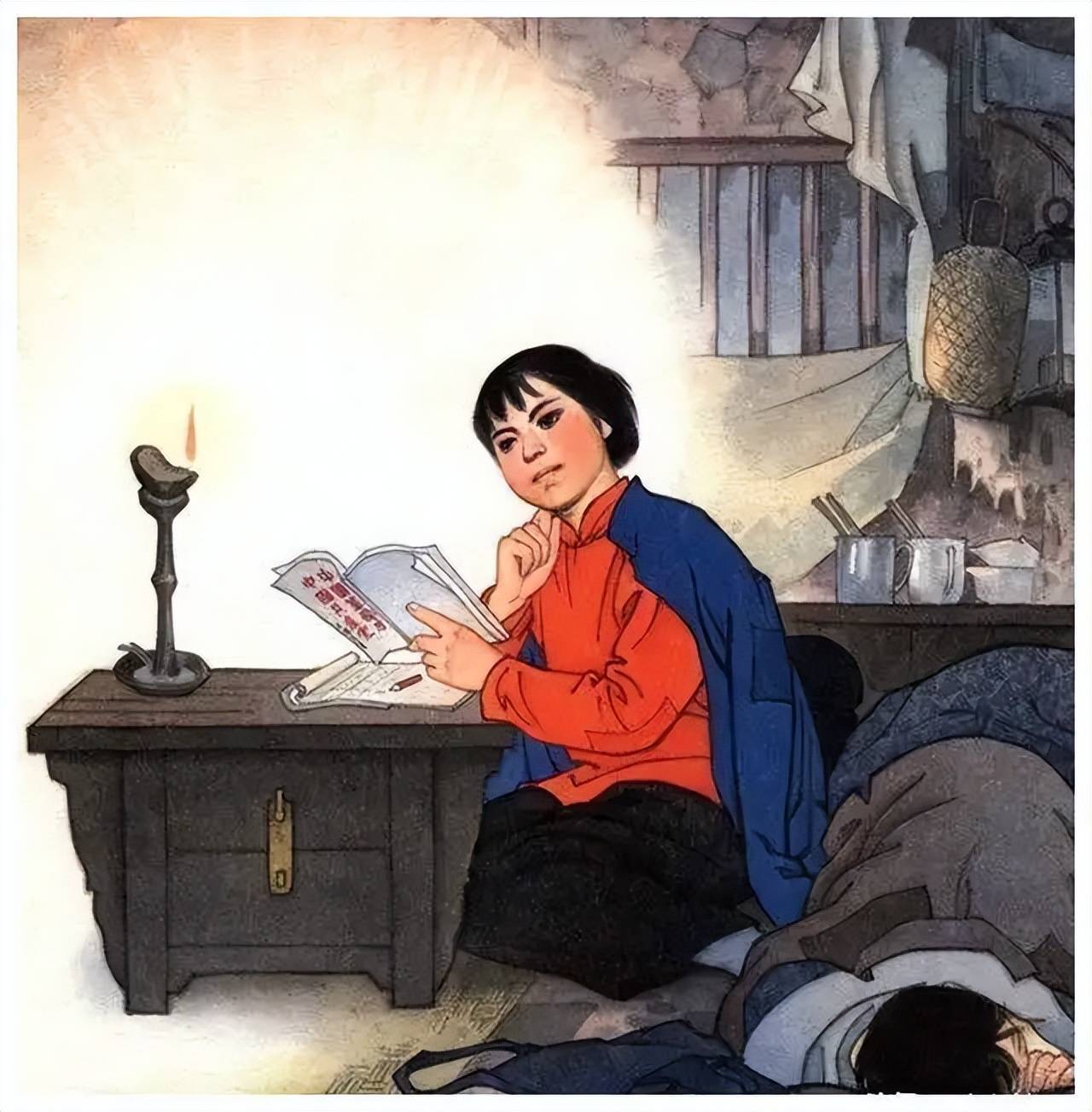 早在抗日时期,刘胡兰就积极参加村里的抗日儿童团,为八路军站岗,放哨