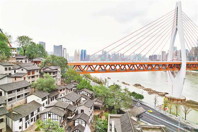 龙门浩历史文化街拓展区即将开放_结构_建筑_传统