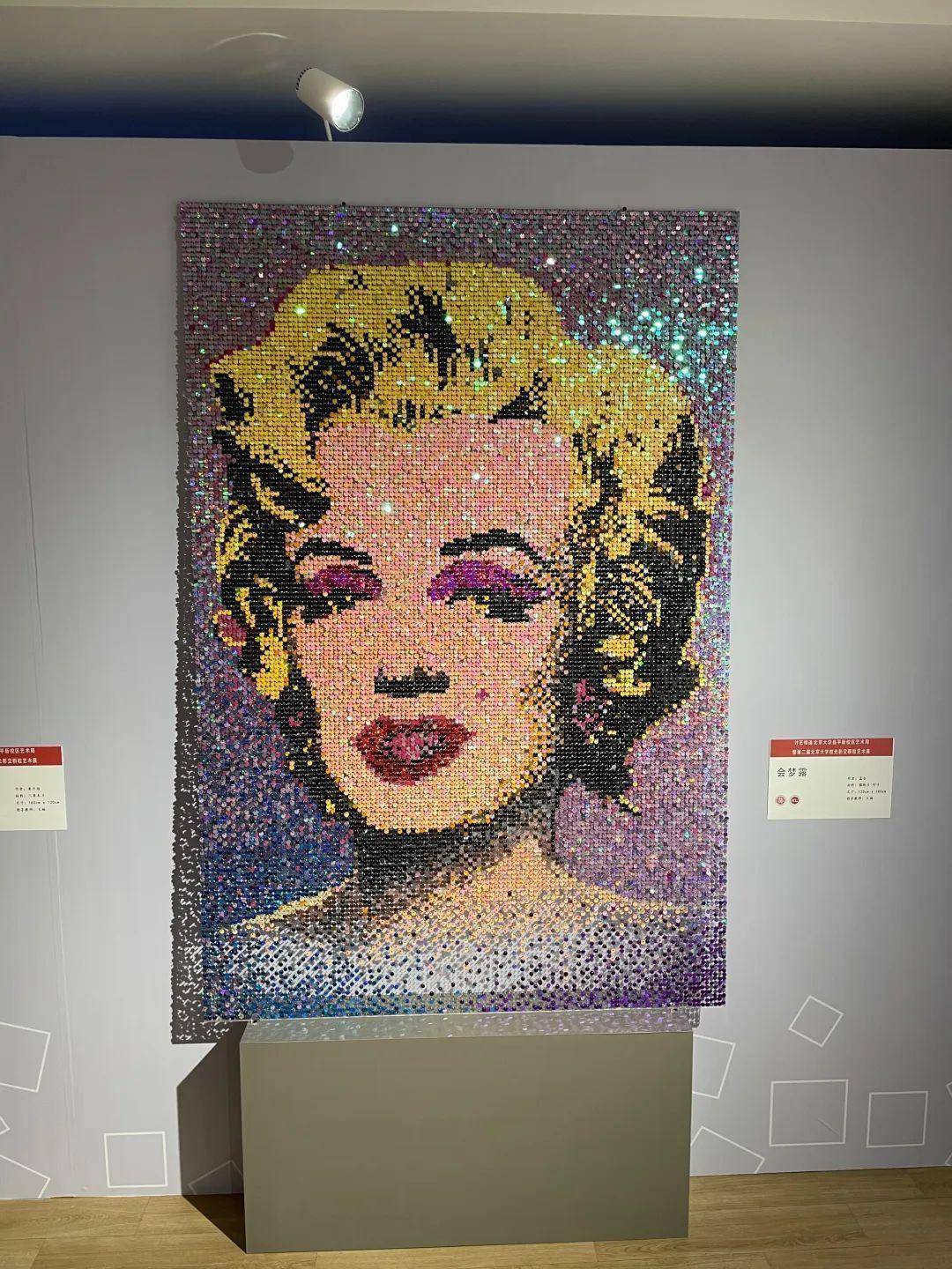 北大多专业学子作品现身颗粒艺术展_王楠_展览_展厅