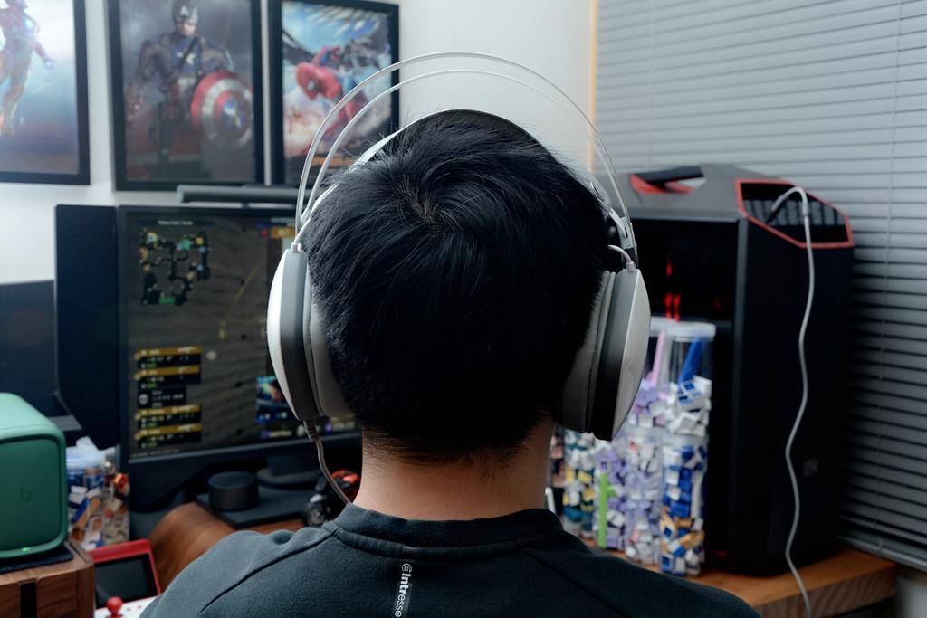 双层头梁、四种音效、虚拟7.1，达尔优A730方舟号游戏耳机开箱