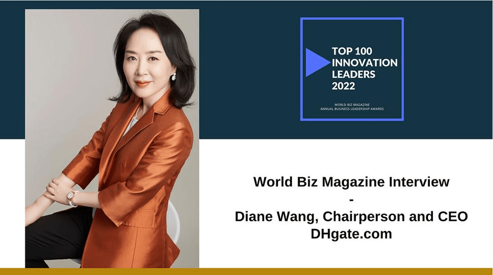 英媒评2022全球百大创新领袖 敦煌网集团王树彤荣登前十_女性_社交_企业
