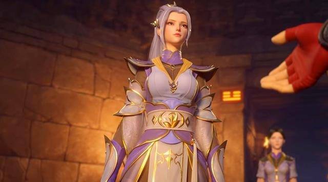 斗破苍穹:又一女神韩月登场,颜值完虐薰儿,最终成为萧炎的迷妹_韩雪
