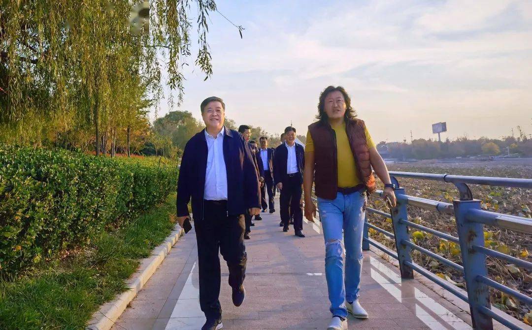 在蓬莱区委林钰涛书记,谢雨笑副区长及综合行政执法局,建设局,农业局
