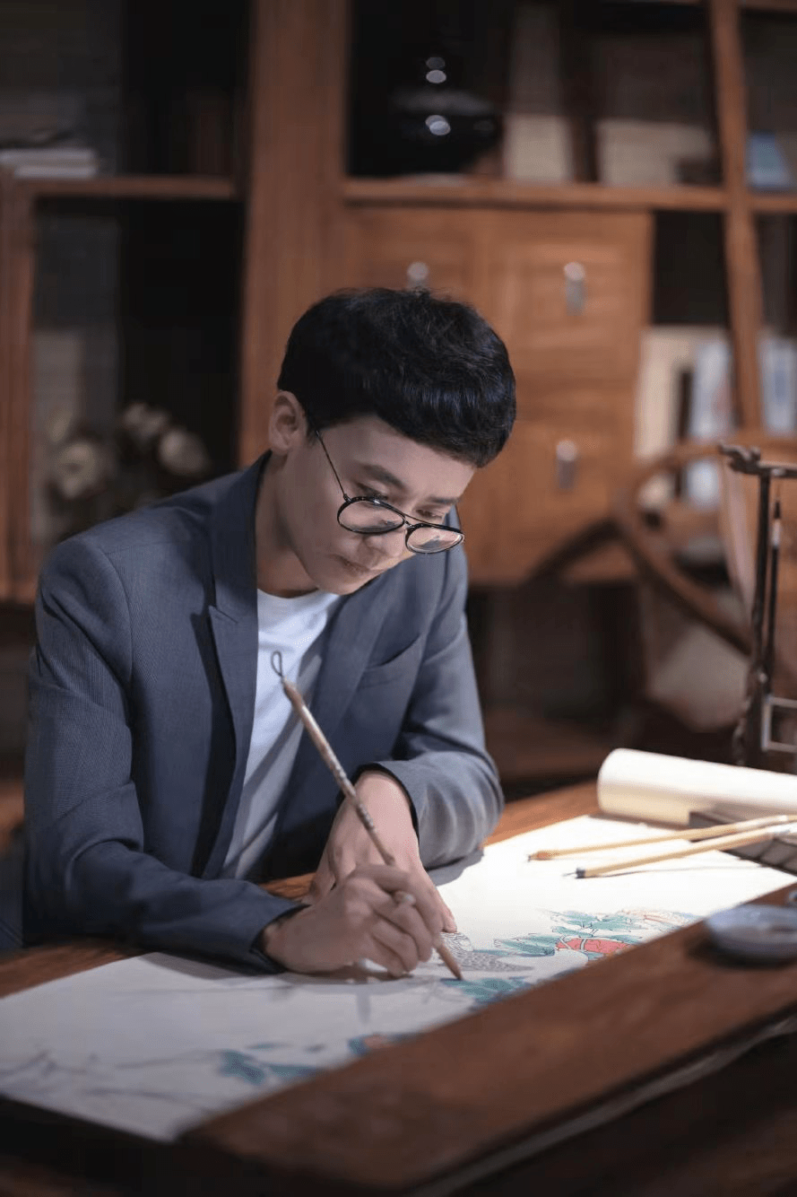 新锐画家马天宝来旅游广播直播间啦!