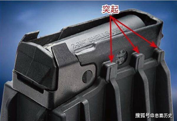 雷明顿870dm霰弹枪和莫斯伯格590m霰弹枪的弹匣_部分_容弹_设计