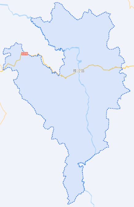 长江沿"县"53:雅江县_雅砻江_河口_古道