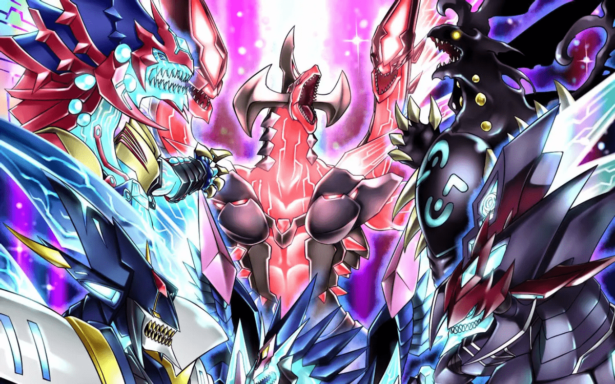 恶魔族怪兽为基础进行同调召唤,在6费等关键阶段配合赤红升龙等卡牌为