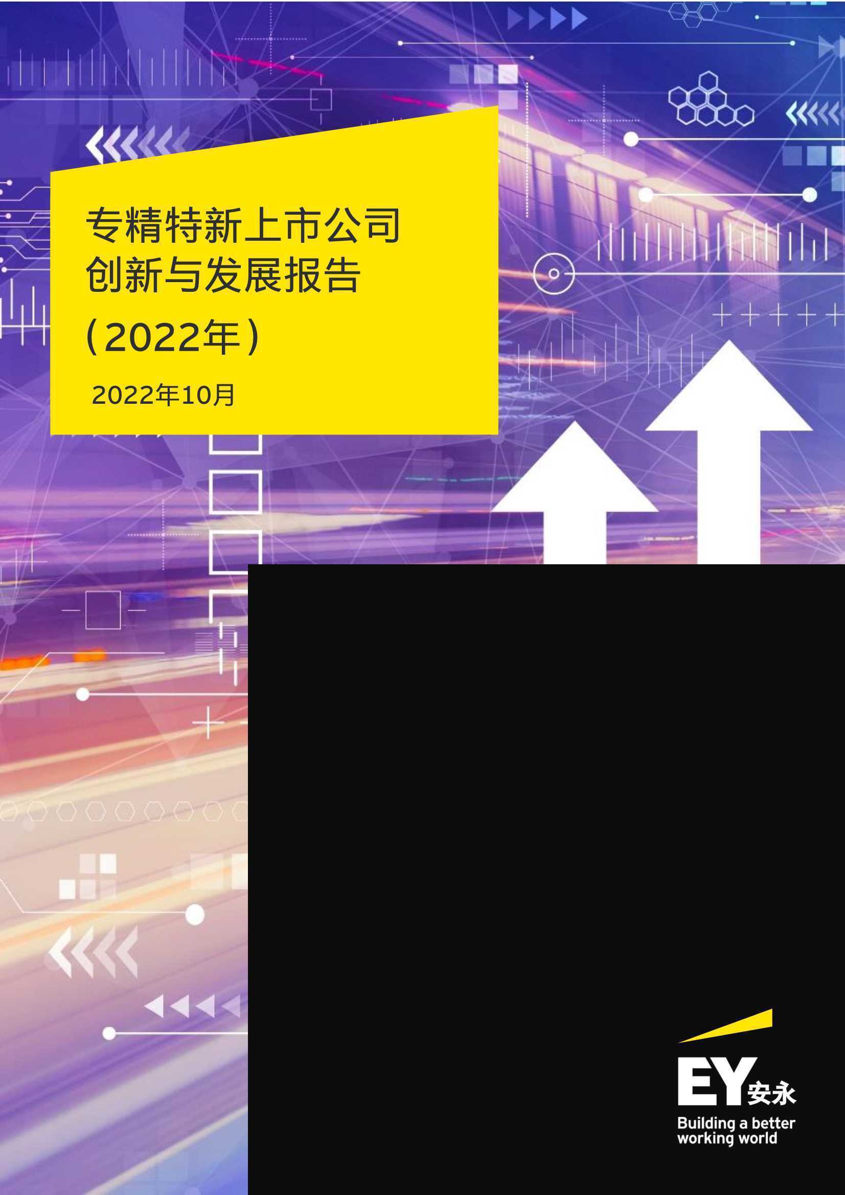 2022专精特新上市公司创新与发展报告（分析719家上市公司数据） 