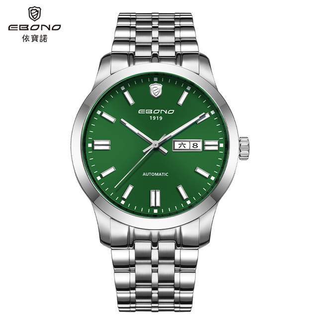 "逢绿必火":这5款依宝诺绿色腕表,让人看一眼就很难放下_表盘_极光