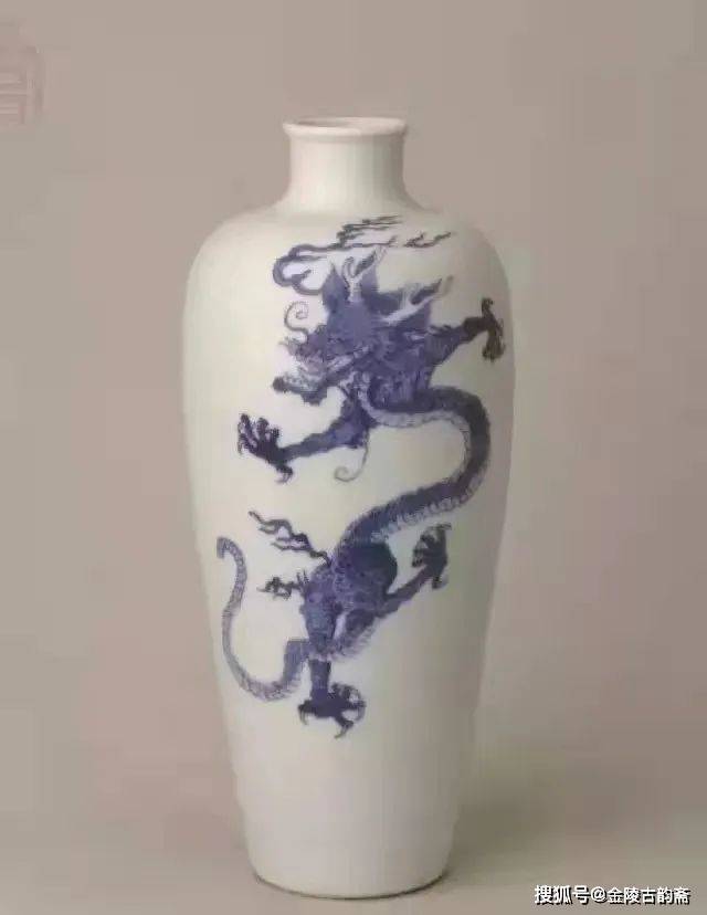 浅谈康熙青花瓷相关特征及分期断代_搜狐网