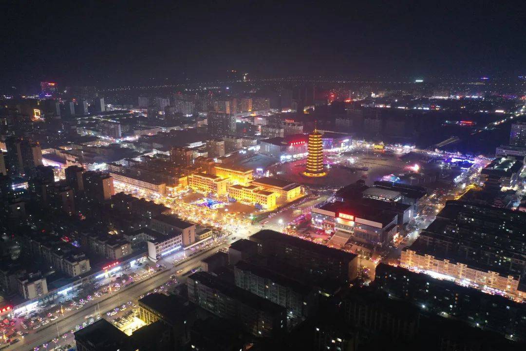 打开聊城夜晚的n种方式!_莘县_燕塔_古城