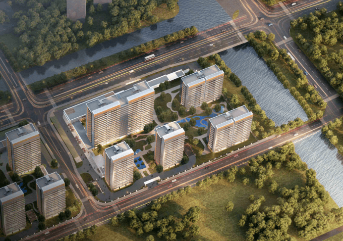 【公示】坤和钱江新城二期地块方案公示,规划5幢住宅!_配套_杭州市_项目