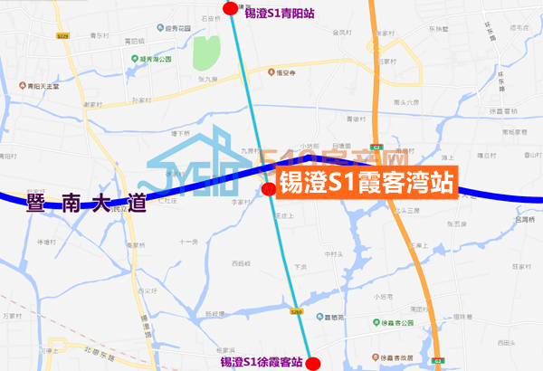 霞客灣站真的要來了~_江陰市_站點_科學城