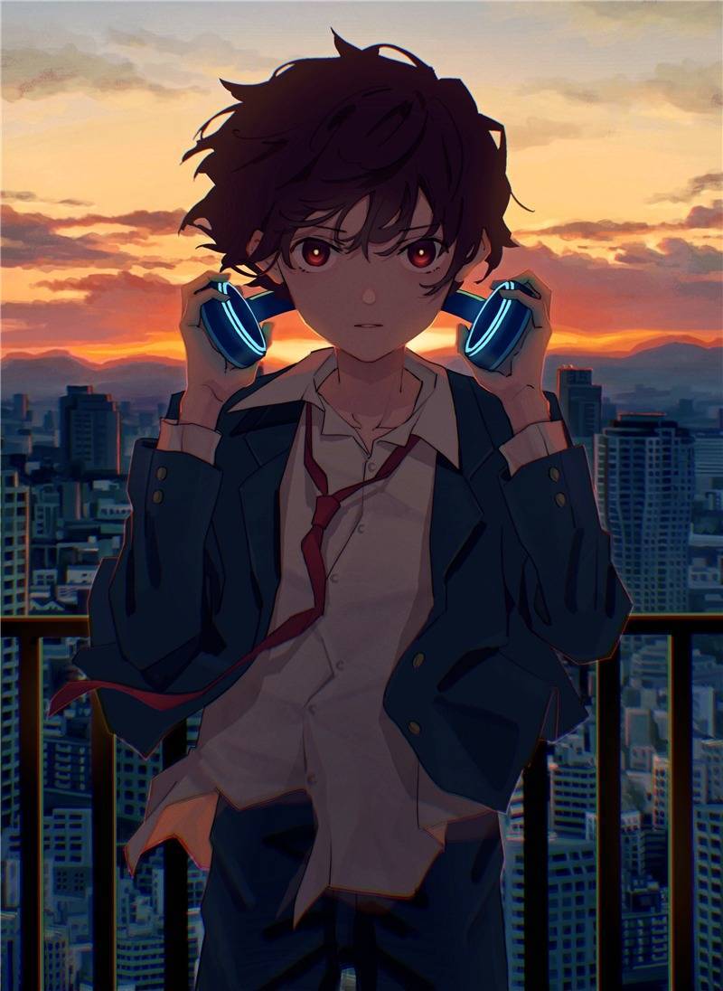 二次元手机壁纸分享!夕阳特辑p站美图欣赏_夕阳_特辑_壁纸
