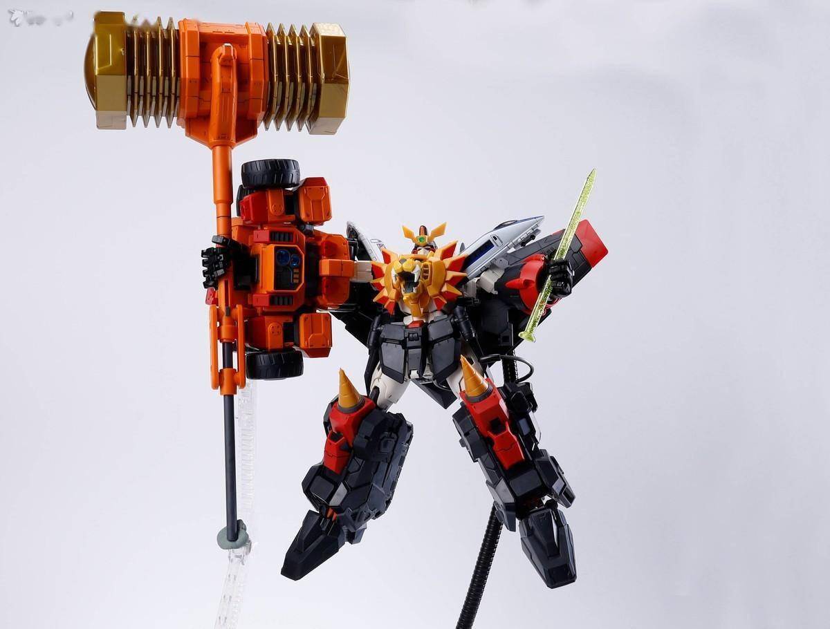 78官测:万代 rg系列 ggg 黄金马克_细节_造型_对比