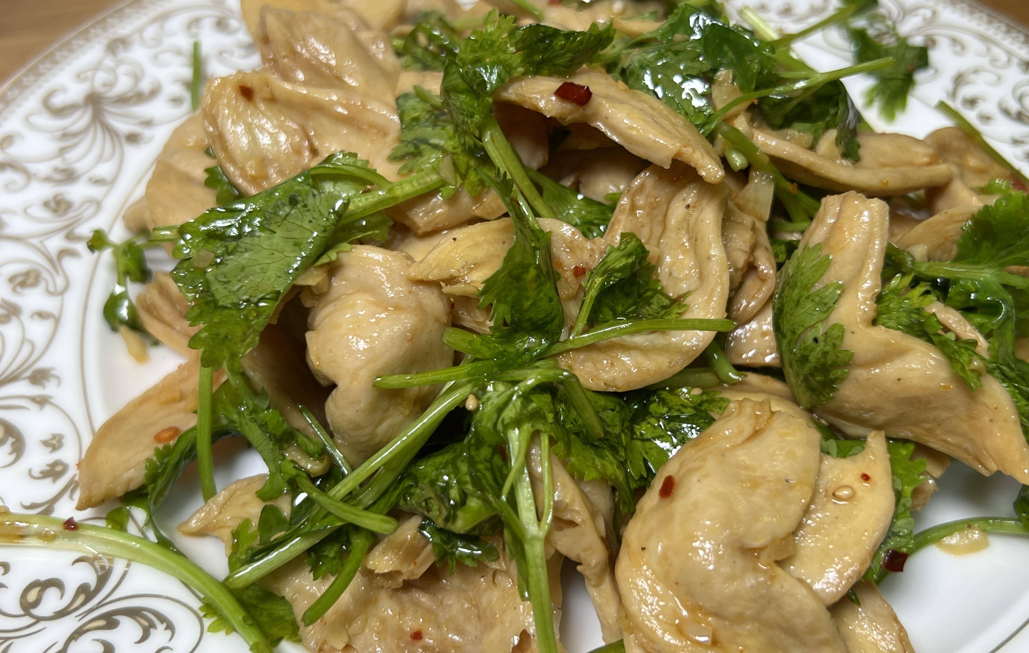 凉拌豆腐角,清淡爽口,开胃解腻,1块5做一盘,简单好做,好吃_豆制品