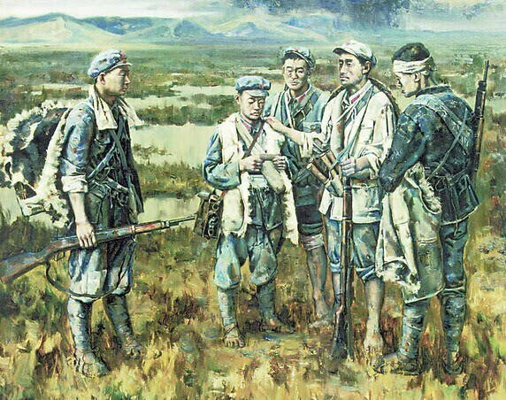 在红军史上,三支不同的红四军,都是哪位名将任军长?_根据地_部队_队伍