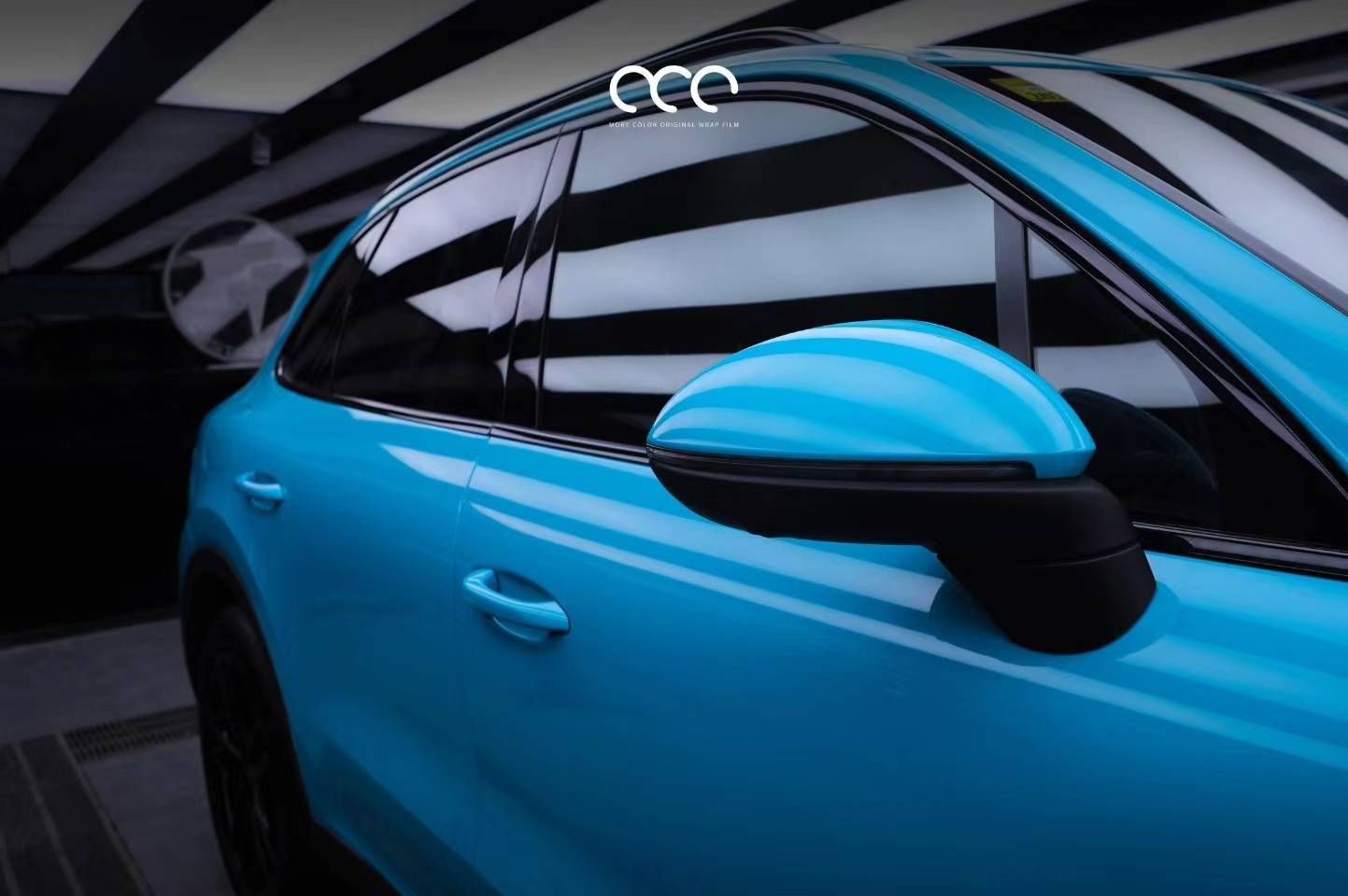 保时捷cayenne漫彩改色膜迈阿密蓝,撩人的迈阿密风情_全国_保时捷