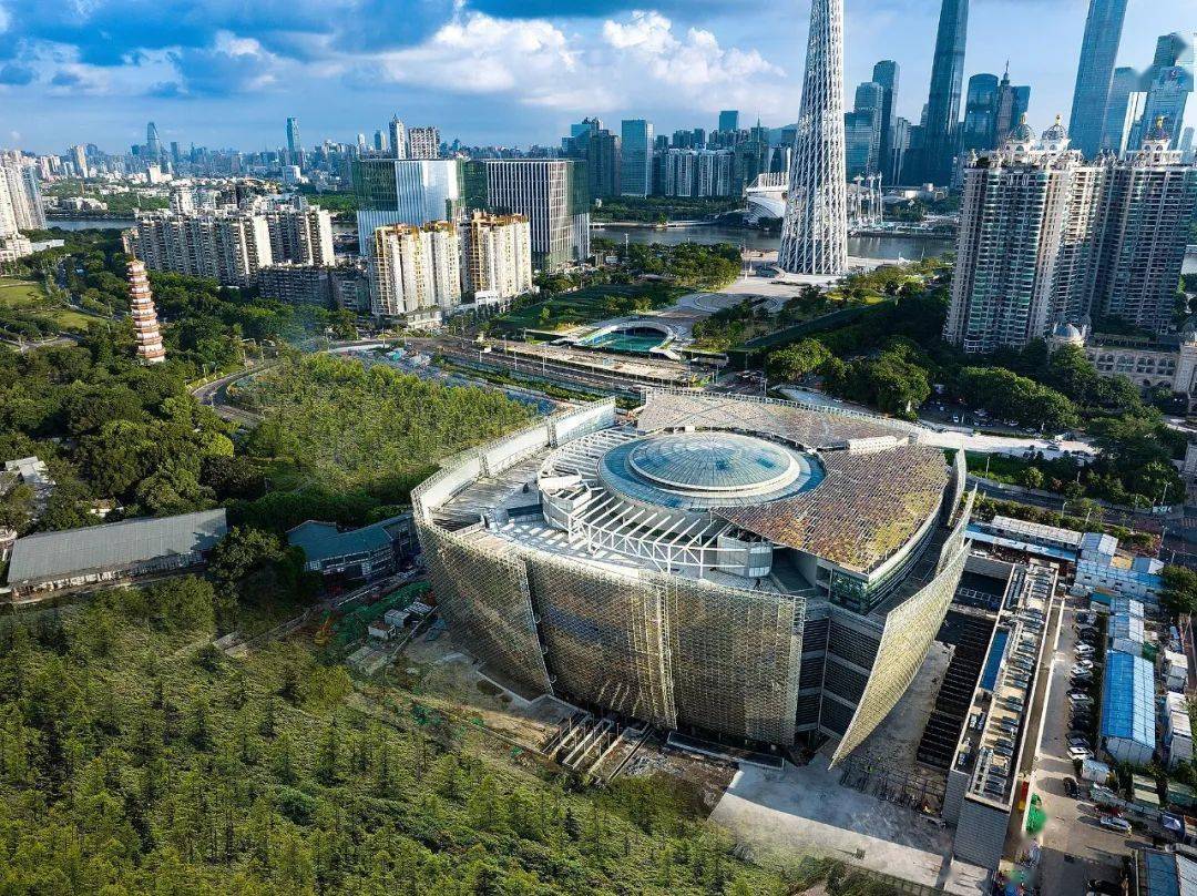 廣州文化館新館開館在即廣州文化館新館位於海珠區海珠湖東北側,地處