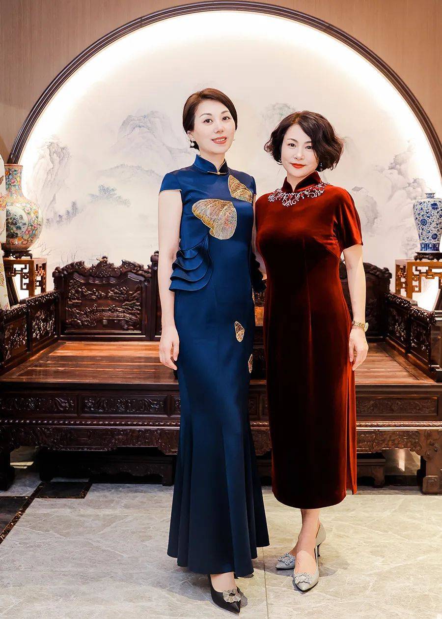 荣萍雅集|长江商学院「极致东方美学,诠释万种风情」_旗袍_文化_传统