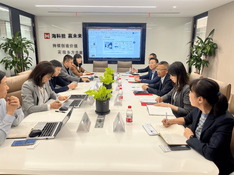 北京银行中关村分行领导到访海淀科技担保公司交流_合作_模式_的发展