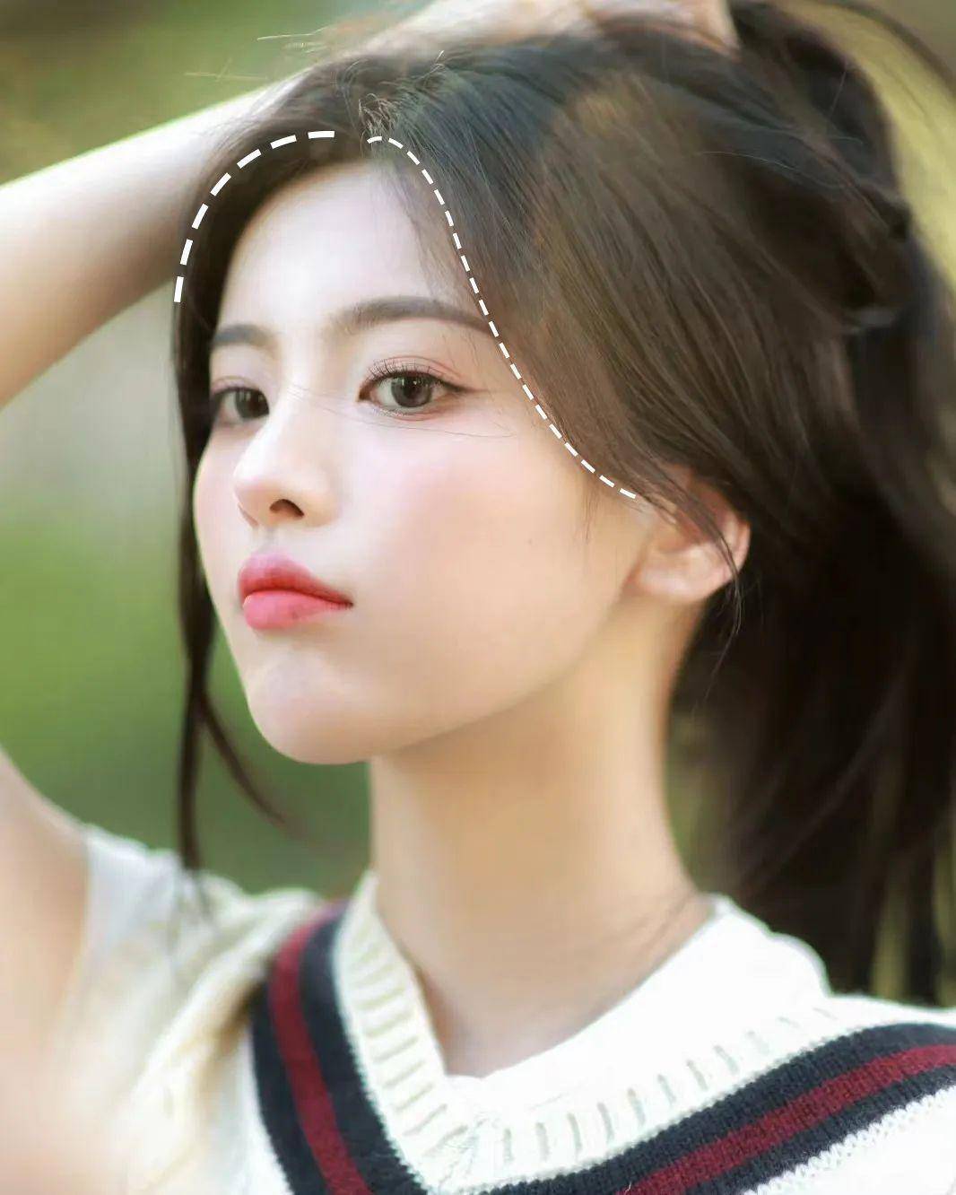 这几种脸型,不要留刘海了!很容易翻车_头发_胎毛_step