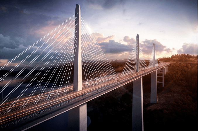 丰都人,龙河三桥这样设计的!速看_工程_路龙河_大桥