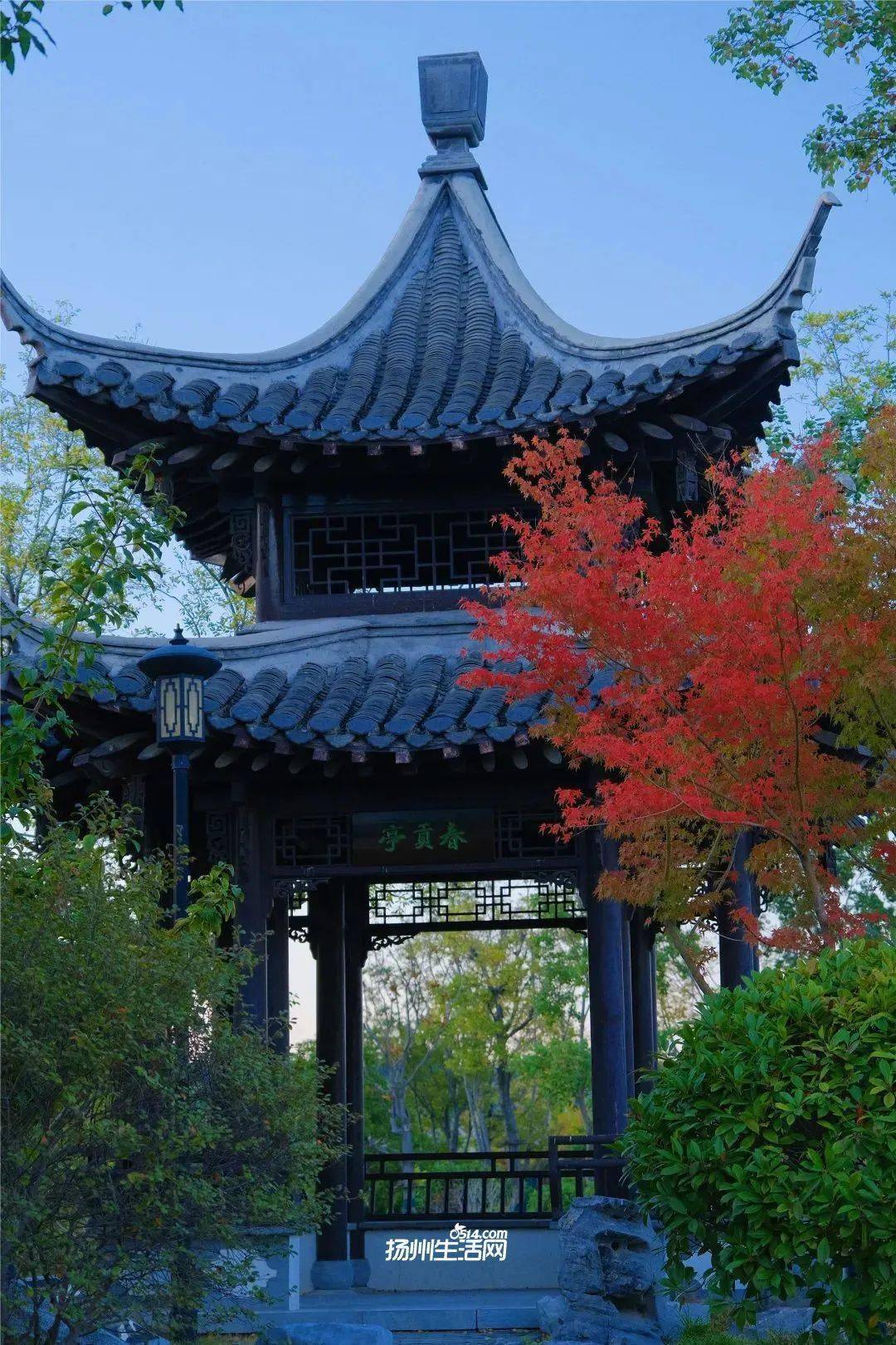 扬州竹西公园图片