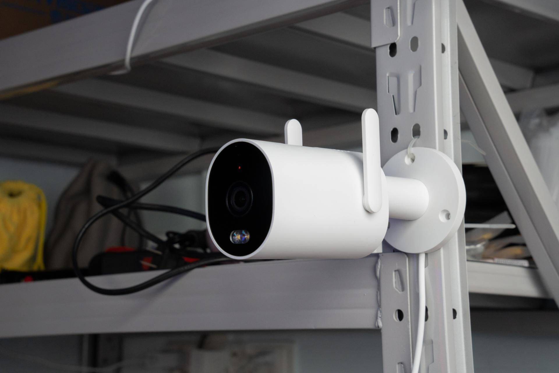 百元价位家用监控天花板小米室外摄像机aw300_进行_摄像头_智能