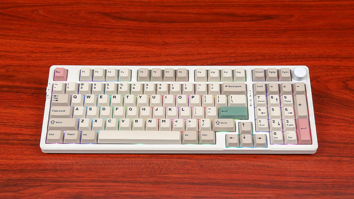 黑爵AK966无线三模游戏机械键盘评测：配置拉满，一步到位