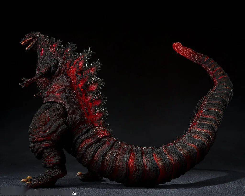 h.monsterarts 哥斯拉(2016) 第四形态 夜间战斗发光ver.