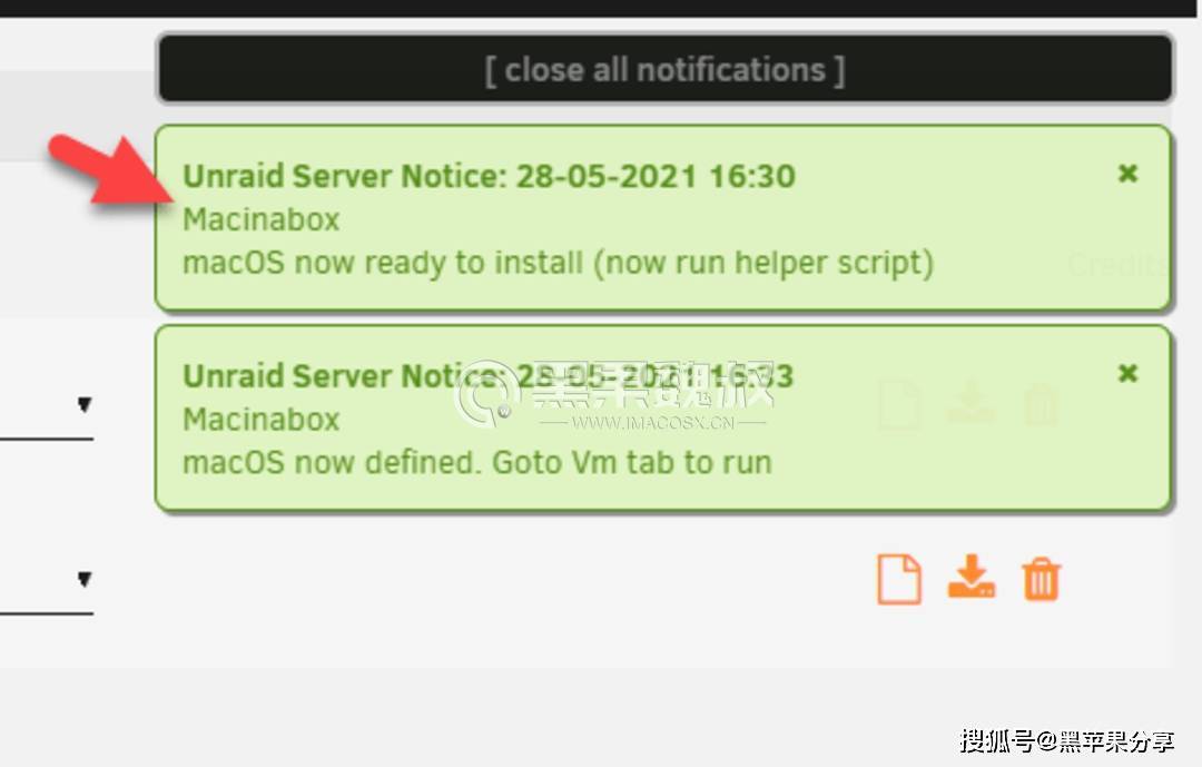 Unriad虚拟机上安装黑苹果
