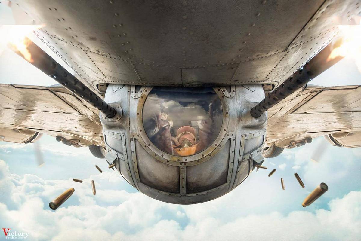 球形炮塔火力凶狠,对敌机泼洒弹雨,其实是个"活棺材"_射手_炮手_飞机