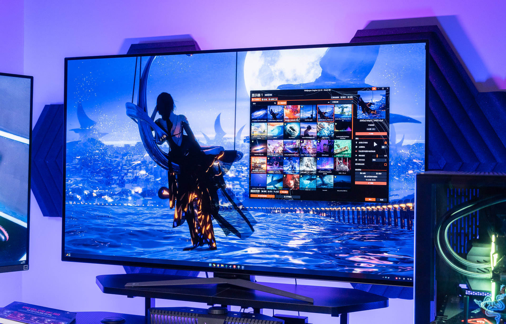 极致的大屏oled电竞显示器:lg ultragear 48gq900_电视_接口_功能