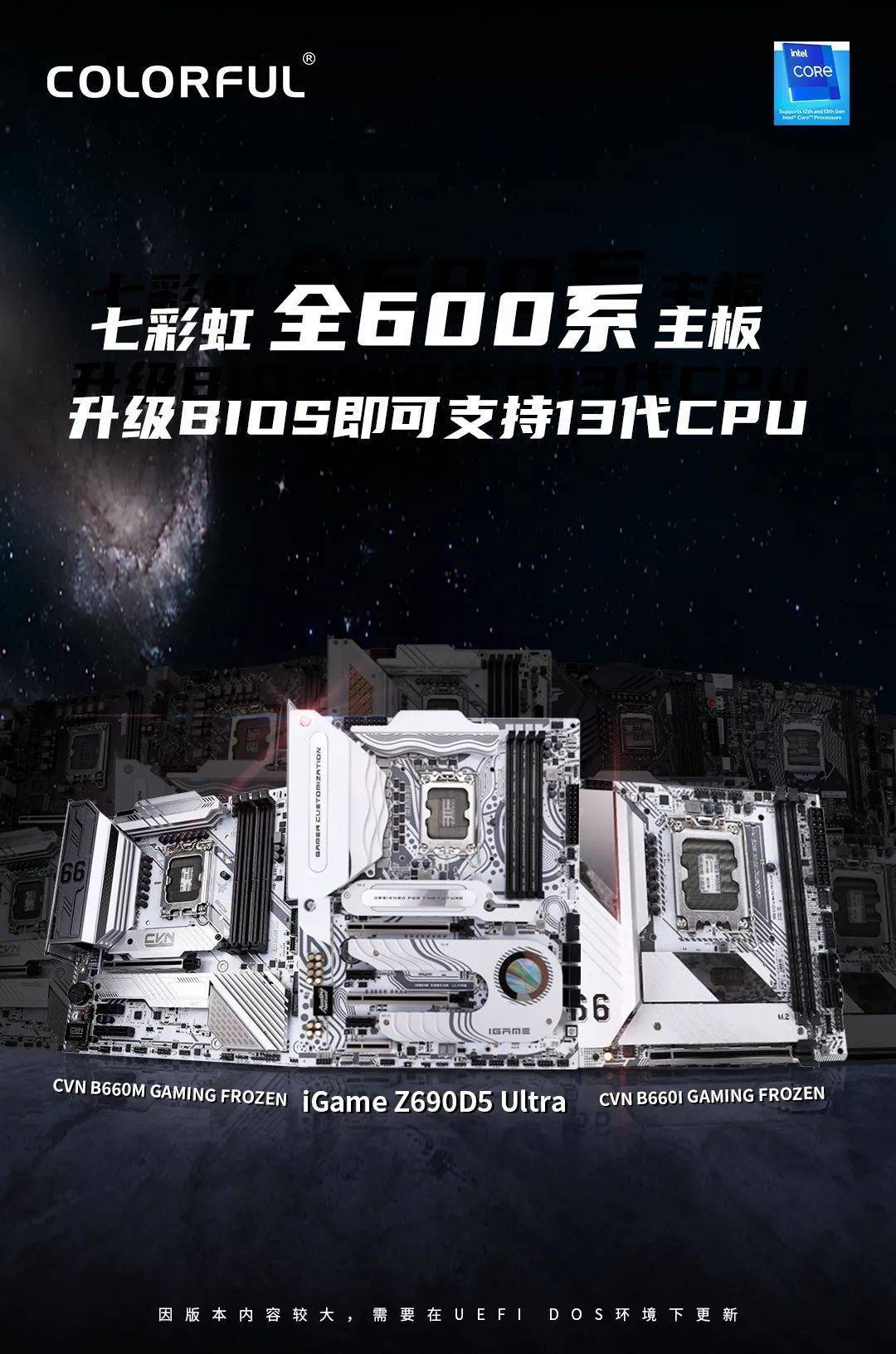 支持13代酷睿!七彩虹cvn z690主板bios升级攻略