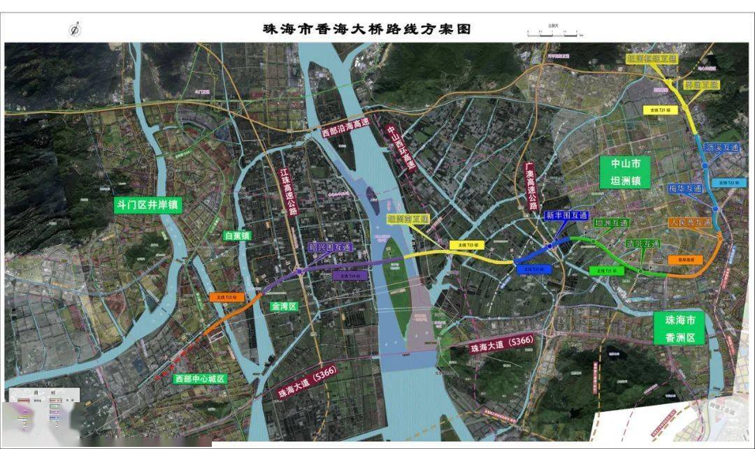 香海大桥是广东省高速公路网规划中的香洲至海泉湾高速公路首期工程