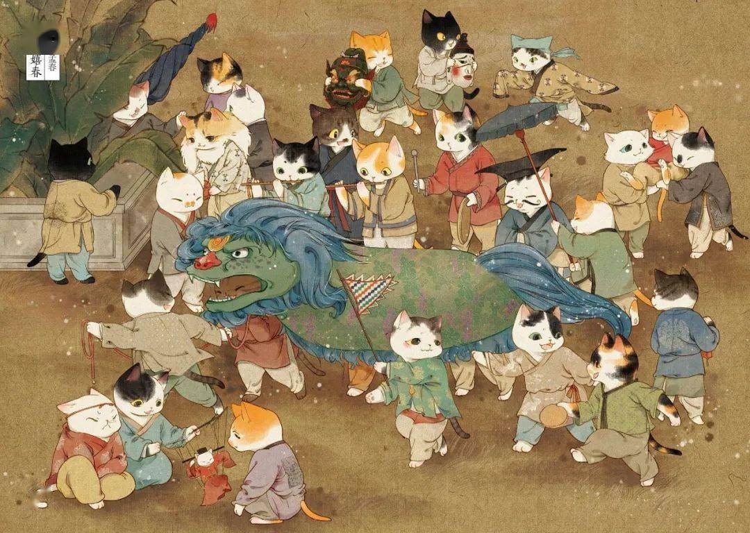 （古风美人）绘师：养猫画画的随随 - 堆糖，美图壁纸兴趣社区