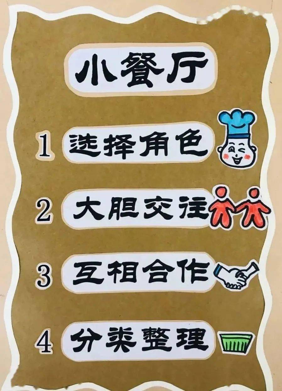 角色區規則收區時,請小朋友將物品放回原處要愛護玩具,操作時請小朋友