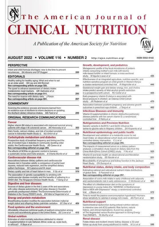 敬请期待！2023年6本高水平学术期刊将转至ScienceDirect平台访问全文_研究_营养学_排名