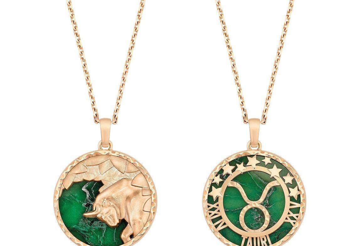 梵克雅宝新一季 zodiaque 十二星座系列吊坠:星辰徽章_van_arpels_by