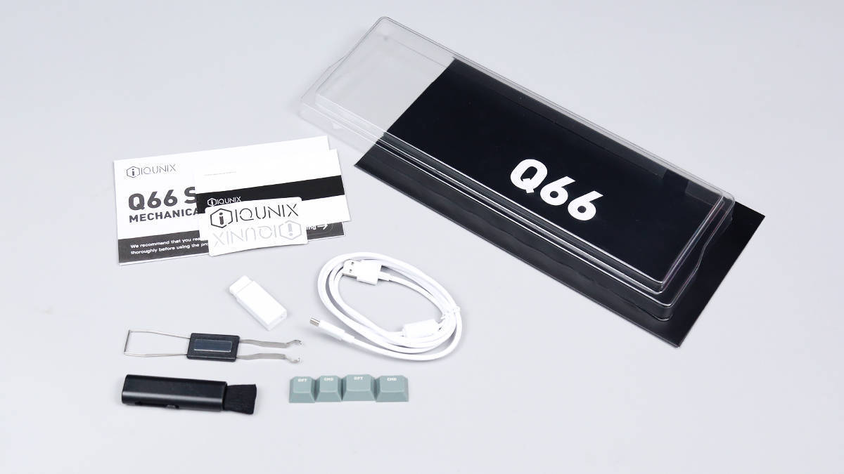 IQUNIX Q66三模热插拔机械键盘评测：小身材，大味道