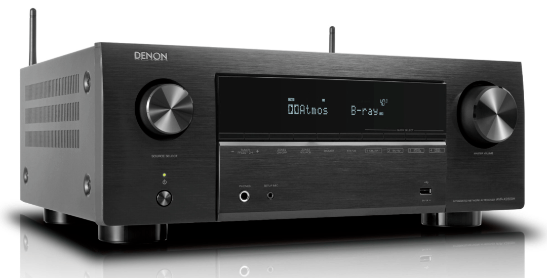 新品丨更具沉浸感的性能飞跃 DENON 全新X系列AV领受机