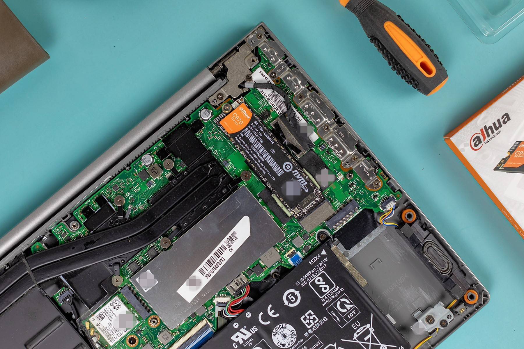 笔记本电脑换硬盘就这么简单,大华存储C970固态硬盘体验