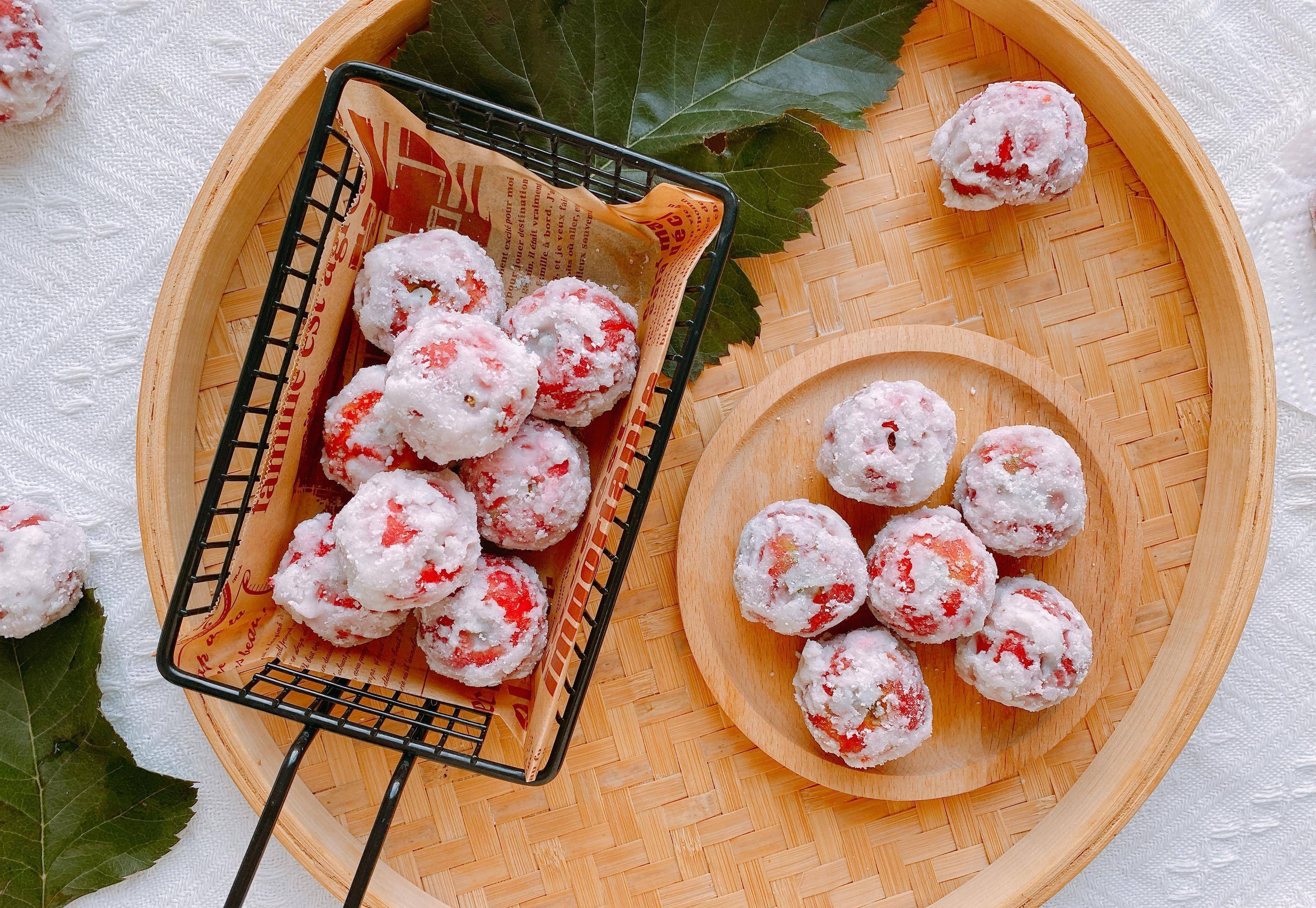 孩子爱吃的"山楂雪球",酸酸甜甜,自制简单不翻车,还能助消化_糖水