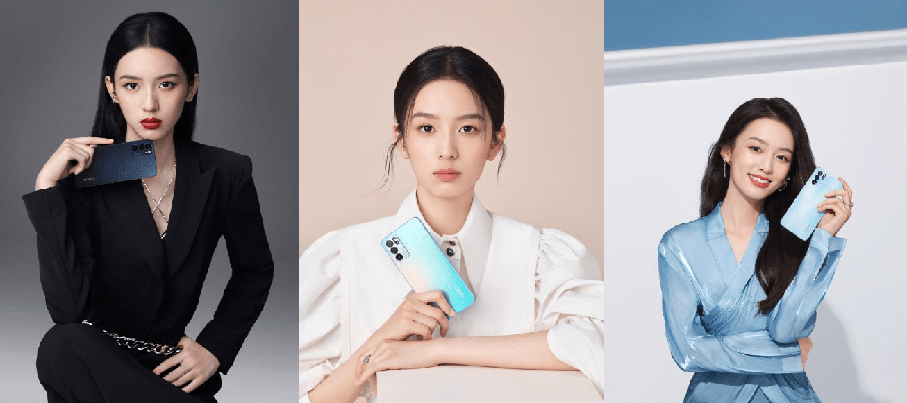 而oppo reno6系列的焕彩光斑人像功能,也是其大受欢迎的主要主要原因